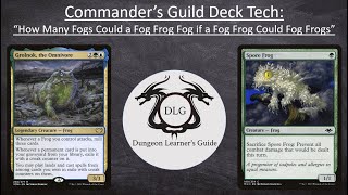 Grolnok the Omnivore Spore Frog Commanders Guild Deck TechGameplay [upl. by Deborath]