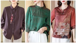 BLUSAS DE MODA PARA MUJERES 2024 \ 2025 [upl. by Irakab189]