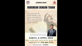 HUBUNGAN DENGAN TUHAN Pdt Arif Multi ArdaniaSEMDiv [upl. by Lebatsirc966]