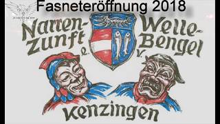 Fasneteröffnung 2018 in Kenzingen [upl. by Esialb575]