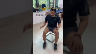 KNEE ISOMETRIC EXERCISE FOR STRENGTHENING mcl  kneepain aclrehabkneerehab acl 24 ytshots [upl. by Gelasius]