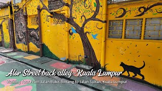 【2024 🇲🇾KLwalks】 Walking From Jalan Bukit Bintang to Petaling Street jalanalor [upl. by Nyberg]