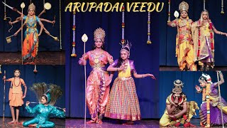 Arupadai Veedu  Bharatanatyam Dance Thematic Presentation  Arudhralayam Academy of Dance [upl. by Oiled]