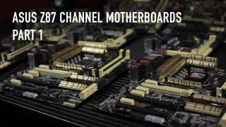 ASUS Z87 Channel Motherboards A Plus Pro amp Expert [upl. by Sirahs31]