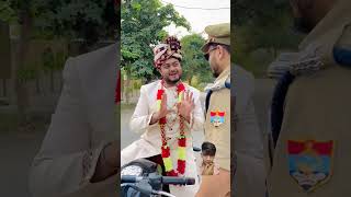 Police Ne Dulhe Ko Pakda  Sujal Thakral shorts ytshorts youtubeshorts funny police wedding [upl. by Iah]