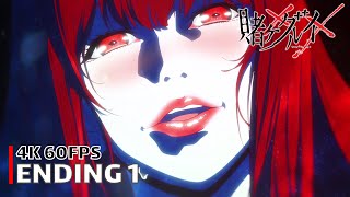 Kakegurui  Ending 1 4K 60FPS  Creditless  CC [upl. by Agna]