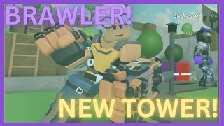 TDS NEW BRAWLER TOWERRoblox [upl. by Otila468]