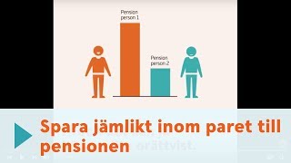 Hur sparar man jämlikt till sin pension inom paret [upl. by Audres]