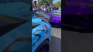 Svj rev battle trending sportscar viralvideo svj v12 lamborghini miami [upl. by Aicenert]