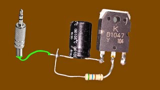 AMPLIFIER Transistor D1047 suaranya jernih [upl. by Adniroc650]