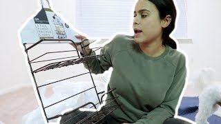 Shopping For New Apartment  Vlogmas Day 1 [upl. by Ahseinat154]