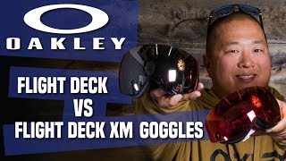 2018 Oakley Flight Deck vs Flight Deck XM  Comparison  TheHousecom [upl. by Dunaville684]