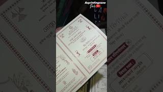 Arun weds Sibin wedding card printing lifaf weddingcard asprintingzone shorts shadicard [upl. by Rocher358]