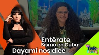 Dayami la musa habla con Helen SISMO EN CUBA [upl. by Hoi647]