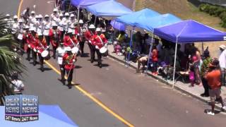 Regiment Band In The Bermuda Day Parade May 26 2014 [upl. by Faxen]