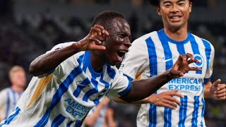 Yankuba Mintehs superb solo goal on his Albion debut [upl. by Chassin37]