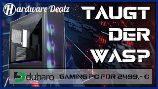 DUBARO  Hardwaredealz 2500  Taugt der was [upl. by Tongue396]