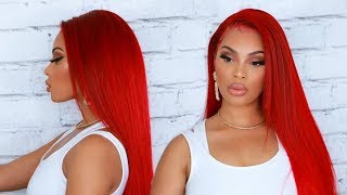 HOW TO  DIY FIREY RED HAIR TUTORIAL [upl. by Haydon405]