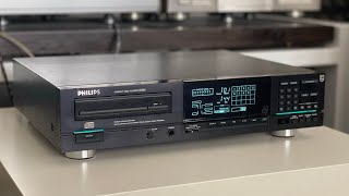 Philips CD880  Legendary CDPlayer  TDA1541A S1 Single Crown [upl. by Wynnie]