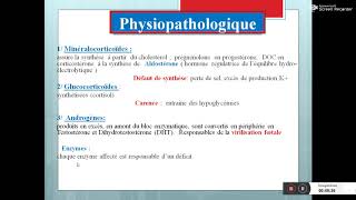 lhyperplasie congénitale des surrénales Pr ZOUBIR S [upl. by Anabahs750]