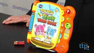 Touch amp Teach Word Book from VTech [upl. by Islean]