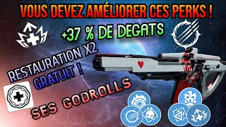 DESTINY 2  SANS HESITATIONS  VOUS DEVEZ CRAFTER CETTE ARME  CETTE ARME EST UNIQUE ET VOUS SOIGNE [upl. by Romo]