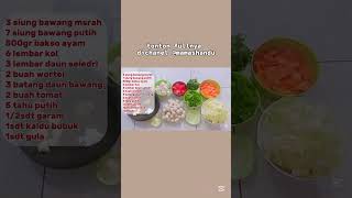 MENU MASAKAN HARIAN  RESEP SUP TAHU BAKSO AYAM food masakan cooking [upl. by Adnuahsar145]