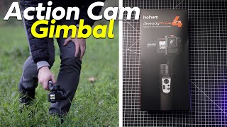 Hohem iSteady Pro 4  Do you need a Gimbal for your Action Camera [upl. by Labotsirhc]