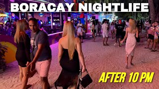 🔥 Boracay Nightlife 2024 • Top Destination for BeachIsland Nightlife in Philippines 🇵🇭 4K HDR [upl. by Chandos]