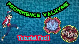 Como hacer a PROMINENCE VALKYRIE¡ CASERO TUTORIAL FACIL [upl. by Einahpats]