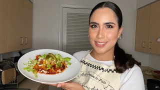 Enchiladas Rojas  Mineras  Queretanas  Potosinas  Opción De Comida Mexicana Vegetariana [upl. by Daphna494]