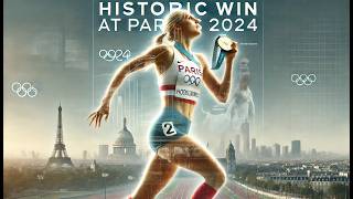 Keely Hodgkinsons Thrilling 800m Gold Win at Paris 2024 Olympic Champions Journey [upl. by Couhp140]