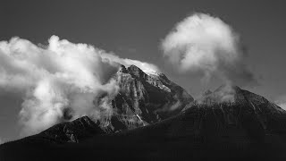 Montagne et nuages  Parc national de Banff PHOTOGRAPHIE [upl. by Ellenrad]