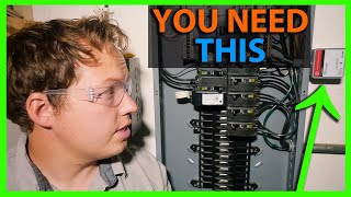 How To Install a Surge Protector in Main Panel  Best SPD Location amp NEC Type 1 2 3 amp 4 Explained [upl. by Jayson]