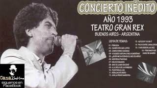 Concierto Inédito Joaquín Sabina Gran Rex 1993 [upl. by Clayborn]