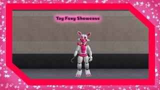 Toy Foxy Showcase in Archived Nights Fnaf Rp [upl. by Alayne]