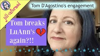 Tom DAgostino gets engaged 1 month after divorce from LuAnn de Lesepps [upl. by Yukio376]