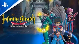 Infinity Strash Dragon Quest The Adventure of Dai  Release Date Trailer  PS5 amp PS4 Games [upl. by Ahsiemaj]