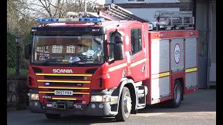 Merseyside Fire amp Rescue Service  Heswall Reserve Pump  Turnout [upl. by Adiari]