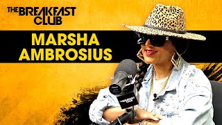 Marsha Ambrosius On Linking With Dr Dre Blending Genres Self Care New Album  More [upl. by Ainegul]