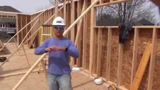 How To Build A House Framing First Floor Walls EP 33 [upl. by Lubin]