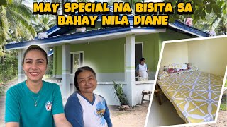 PART 44  MAY BUMISITA SA BAHAY NILA DIANE PARA MAG BIGAY NG SPECIAL NA MENSAHE SA KANILA [upl. by Eimyaj]