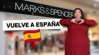 Haul MARKS AND SPENCER ¡¡¡Vuelve a España [upl. by Llenel952]