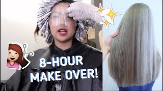 THE ULTIMATE HAIR MAKEOVER DARE  Rei Germar [upl. by Erodoeht]