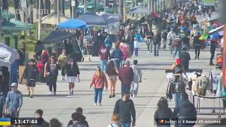 Malibu Earthquake from Venice Beach Live Cam [upl. by Anitniuq475]