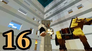 DOMESTICANDO CABALLOS  SURVIVALMINECRAFT 16 [upl. by Ennovehs]