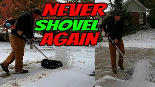 Snow Removal Made Easy I Was SHOCKED [upl. by Ainslee]