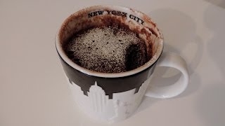 Recette du mug cake au Nutella gâteau au microondes  Williams Kitchen [upl. by Pathe924]