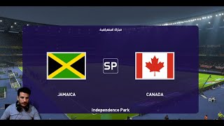 canada vs jamaica LIVE STRREAM GLITZO SHOW LIVE PES 2021 PATCAH 2024 DOOD MATCH [upl. by Harragan]