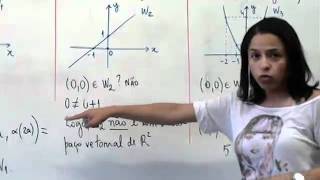 Álgebra Linear Subespaço Vetorial  Exercício 01 parte 2 de 2 [upl. by Lecroy261]